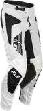 Fly Racing Kinetic Mesh Sym Pants White/Black Size 32