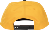 Fly Racing Fly Varsity Hat Mustard - Adjustable Snapback with Curved Bill