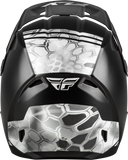 FLY Racing Kinetic Verdict Kryptek Helmet Black/Grey Extra Small (Part #73-8728XS)