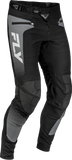 Fly Racing Rayce Sonar Youth Bicycle Pants, Black/Grey/White, Size 24 – Part 380-06024