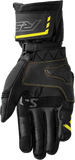 RST S1 Leather Motorcycle Gloves Black/Fluorescent Yellow, Small – Part Number 103650F.YEL-08