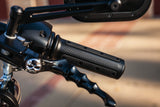 Kuryakyn 1 in. Heavy Industry Grips Dual Cable Black 6121