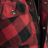RST Lumberjack CE Textile Shirt, Red Check, XL, Part Number 102115RED-46