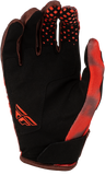 FLY RACING 2X Kinetic Blur Gloves Red/Maroon 380-4122X