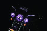 Kuryakyn 7 in. Orbit Prism LED Headlamp V2 Model 2478