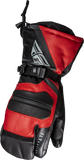 Fly Racing Ridgeline Claws Black/Red Large Gloves with Hydraguard Weatherproof Technology