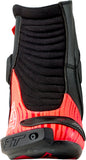 Tractech Evo D3o Short Boot Black/Flo Red 9