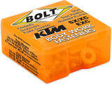 BOLT Full Plastic Fastener Kit for KTM 150 XC-W, 250 SX, 250 SX-F, and 350 Models – KTM-16SXC17EXC