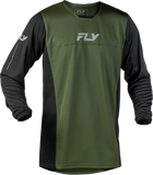 FLY RACING 380-652X Patrol Jersey Forest Green/Black XL
