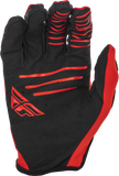 Fly Racing Youth Windproof Gloves Black/Red Size 6 – Lightweight, High-Performance Sports Gloves