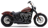 Cobra Speedster 909 Black Exhaust System for Harley-Davidson Softail, Part 6712B