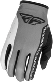 Fly Racing Youth Lite Gloves Grey/Black - Model 379-710YM