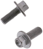 BOLT Euro Hex Flange Bolt 5 mm x 0.8 mm x 12 mm, 10-Pack, Part Number 024-50512