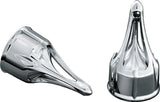 Kuryakyn 1225 Roman Axle Caps, Chrome