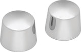 Kuryakyn Front Axle Nut Caps Chrome 1214