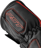 RST S1 Black/Red Leather Motorcycle Gloves, 2XL – Part Number 103650RED-12