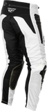Fly Racing Kinetic Mesh Sym Pants White/Black Size 30 - Lightweight and Durable Motorcycle Pants