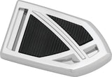 Kuryakyn 5748 Phantom Brake Pedal Pad, FL Touring Models, Chrome
