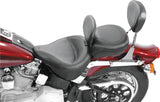 Mustang Motorcycle 17.5-Inch Wide Touring Solo Seat with Driver Backrest, Model 79487