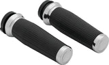 Kuryakyn 1 in Thresher Grips Throttle-By-Wire Chrome 5942
