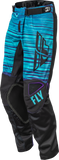 Fly Racing Youth Kinetic Mesh Pants Black/Blue/Purple Size 22