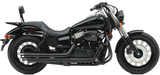 Cobra 1911B Streetrod Slashdown Full-System Chrome Exhaust for Honda Shadow 750