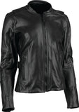 Speed and Strength Throttle Body Leather Jacket, Black, Women's 3XL, Part Number 880407