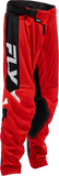 Fly Racing Youth Kinetic Mesh Pants Red/Black/White, Size 24, Part Number 380-34224