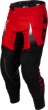 Fly Racing Evolution DST Bolt Motorcycle Pants Red/Black/White, Size 36, Part Number 380-13136