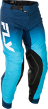 Fly Racing Evolution DST Pants Blue/White Size 38 for Motocross and Off-Road Riding