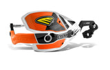 Cycra CRM Wrap-Around Handguards with 1 1/8-Inch Clamp, White/Orange – Part 1CYC-7408-22X