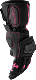 Womens S1 Glove Black/Pink Leather Sm