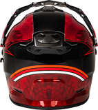 Fly Racing Trekker CW Conceal Helmet with Electric Shield, Red/Black, Medium – Part 73-31361M