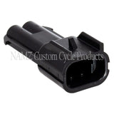 NAMZ 2-Contact Male Connector with Cable Seal NDP-38062