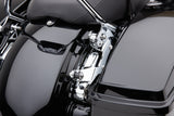 Cobra 602-2101 Chrome Backrest Mounting Kit for Harley-Davidson FLH/FLT 2014-2015