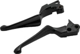 Kuryakyn Boss Blades Lever Set, 96-Up Cable, Gloss Black, Model 1847