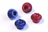 WORKS 1.00 in Oil Filler Plug Blue 24-002