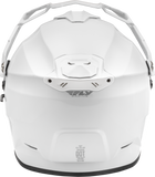 Fly Racing Trekker Solid Motorcycle Helmet White Medium F73-7037M