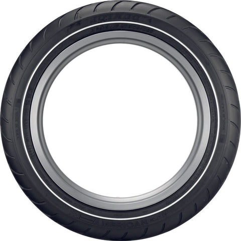 Dunlop American Elite Rear Motorcycle Tire (Part Number 45131814) for Harley-Davidson and Indian V-Twin Bikes