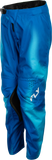 Fly Racing Youth Kinetic Torch Pants Light Blue/Blue, Size 26 – Part Number 380-53726