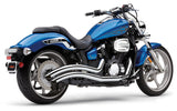 Cobra Speedster Swept Exhaust System for Yamaha XVS13C Stryker, Chrome, Part 2230