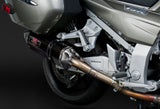 Yoshimura 99 mm Signature R-77 Slip-On SS CF CF Dual Muffler 13150E0220