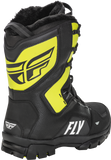 Fly Racing Marker Boot Black/Grey/Hi Vis Size 14 - Durable Motocross Footwear