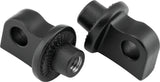 Kuryakyn Splined Peg Adapter Satin Black 8898