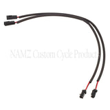 NAMZ 18-Inch NHGX-HD18 Plug-N-Play Heated Grip Extensions for 2008–2023 HD Models