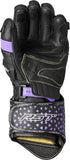 Womens Tractech Evo 4 Ce Glove Black/Fushia/Grey Leather Md