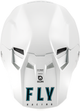 Fly Racing Formula S Carbon Solid Helmet White 2X with Quin Smart Crash Detection, Part Number 73-44942X
