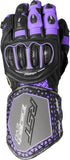 Womens Tractech Evo 4 Ce Glove Black/Fushia/Grey Leather Md