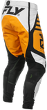Fly Racing Youth Lite Pants Ca/Ny White/Black/Mustard Size 26