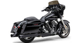 Cobra 6276RB 4-Inch Groove Tip Slip-On Muffler for Harley-Davidson FLH and FLT Models